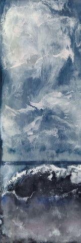 I See You I Black Ornate Wood Framed Art Print with Double Matting by Shanti, Shima