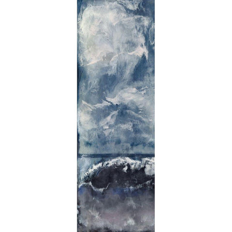 I See You I Black Modern Wood Framed Art Print by Shanti, Shima