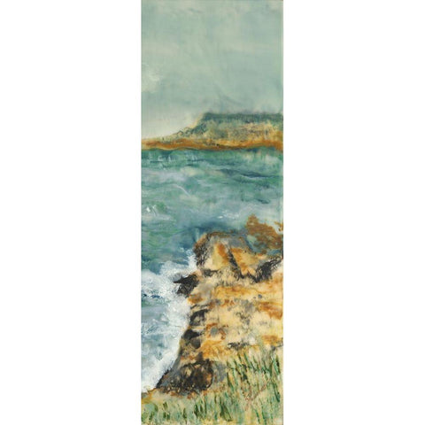 So Close Away From You II Black Modern Wood Framed Art Print by Shanti, Shima