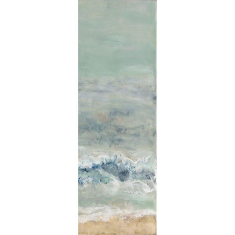 Coming Ashore IV Gold Ornate Wood Framed Art Print with Double Matting by Shanti, Shima