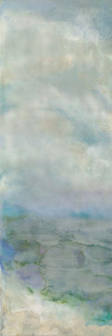 Paradise Found I Black Ornate Wood Framed Art Print with Double Matting by Shanti, Shima