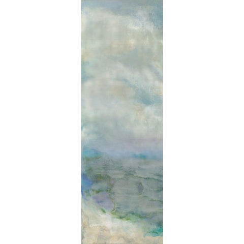 Paradise Found I Black Modern Wood Framed Art Print by Shanti, Shima