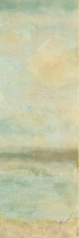 Serenity II Black Ornate Wood Framed Art Print with Double Matting by Shanti, Shima