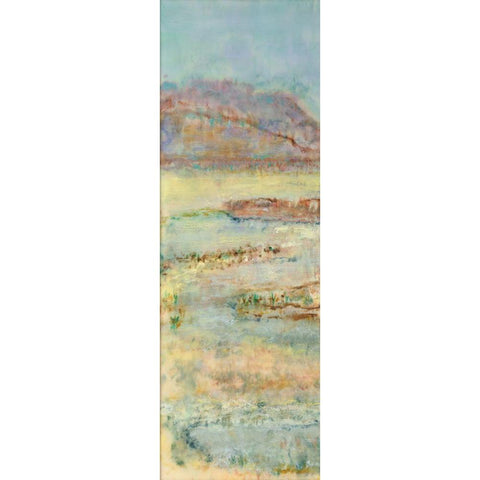 Solo Journey I Black Modern Wood Framed Art Print by Shanti, Shima