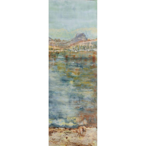 Thirsting II Gold Ornate Wood Framed Art Print with Double Matting by Shanti, Shima