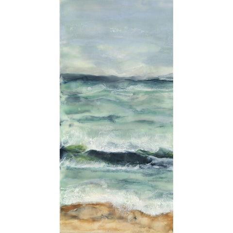 Spectrum of Uncertainty I White Modern Wood Framed Art Print by Shanti, Shima