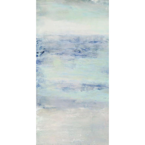 Lighting the Way I White Modern Wood Framed Art Print by Shanti, Shima