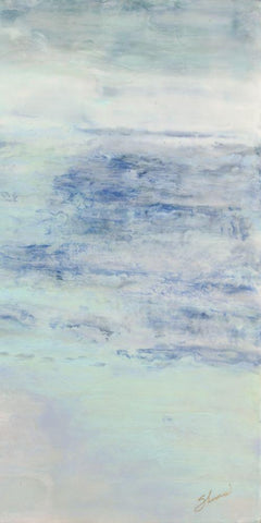 Lighting the Way II Black Ornate Wood Framed Art Print with Double Matting by Shanti, Shima