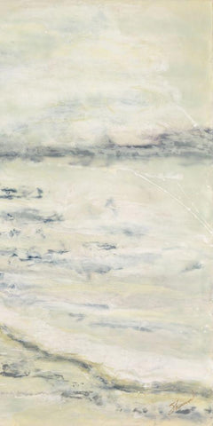 Milk and Honey II Black Ornate Wood Framed Art Print with Double Matting by Shanti, Shima