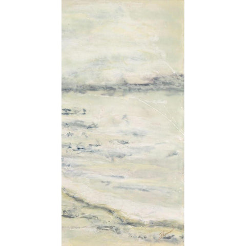 Milk and Honey II Black Modern Wood Framed Art Print by Shanti, Shima