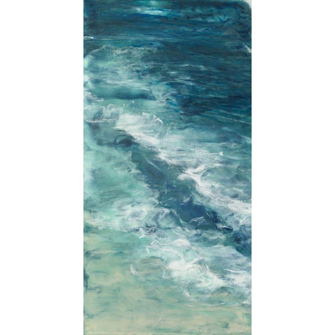 Within the Grasp I White Modern Wood Framed Art Print by Shanti, Shima