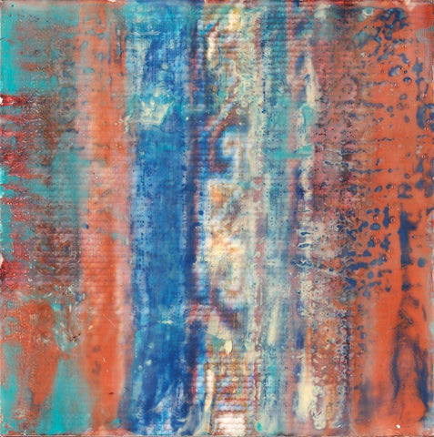 Ancient Wisdom Petite IV White Modern Wood Framed Art Print with Double Matting by Shanti, Shima