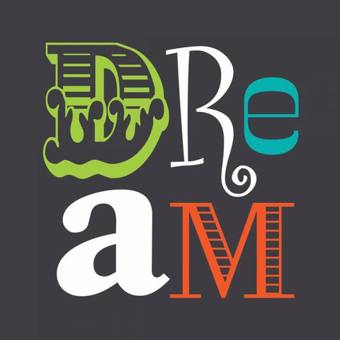 Dream Black Ornate Wood Framed Art Print with Double Matting by Robinson, Tamara