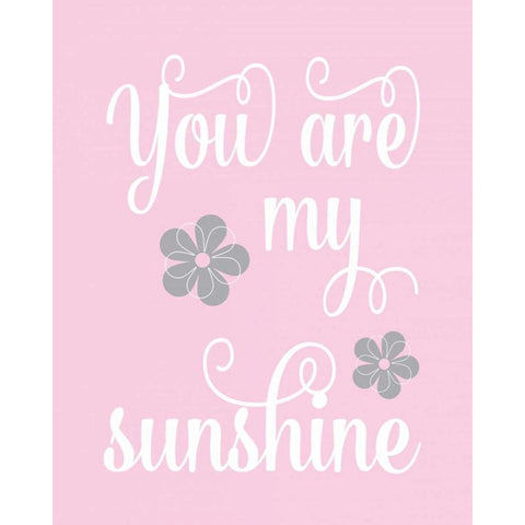 Sunshine I Black Modern Wood Framed Art Print with Double Matting by Robinson, Tamara