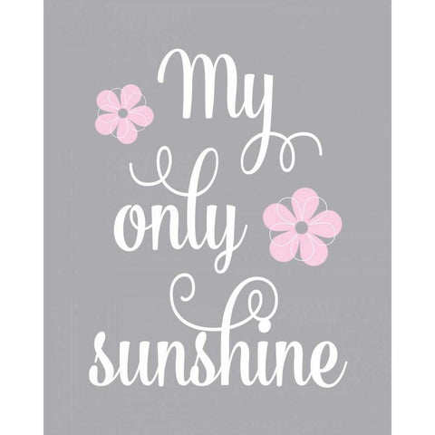 Sunshine II Black Modern Wood Framed Art Print by Robinson, Tamara