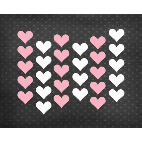 Heart II Gold Ornate Wood Framed Art Print with Double Matting by Robinson, Tamara