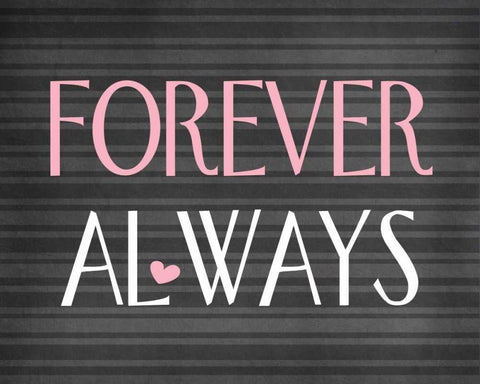 Forever Always White Modern Wood Framed Art Print with Double Matting by Robinson, Tamara