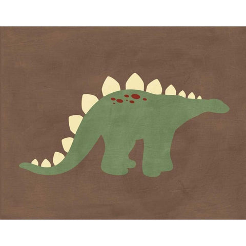 Dino XI Gold Ornate Wood Framed Art Print with Double Matting by Robinson, Tamara