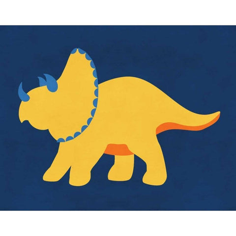 Dino 444 Gold Ornate Wood Framed Art Print with Double Matting by Robinson, Tamara