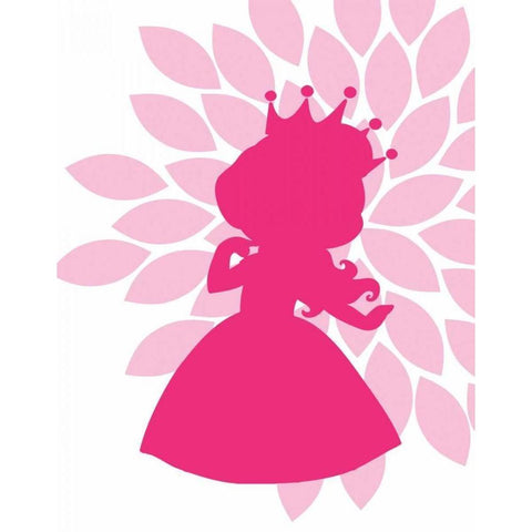 Princess II Gold Ornate Wood Framed Art Print with Double Matting by Robinson, Tamara