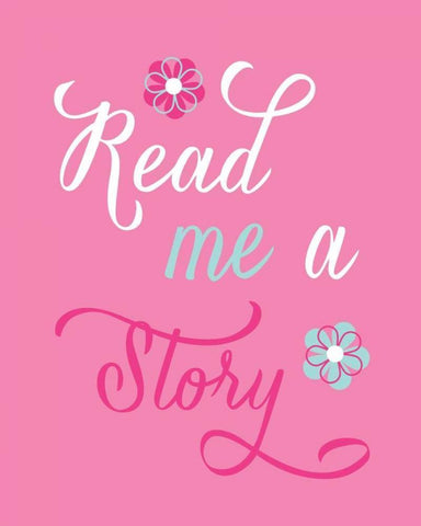 Read Me a Story Black Ornate Wood Framed Art Print with Double Matting by Robinson, Tamara