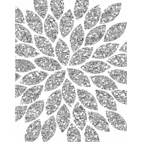 Dandelion on Magenta Black Modern Wood Framed Art Print with Double Matting by Robinson, Tamara