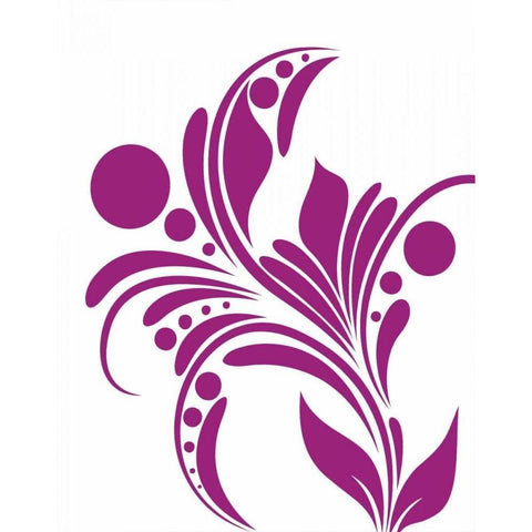 Swirl III Gold Ornate Wood Framed Art Print with Double Matting by Robinson, Tamara