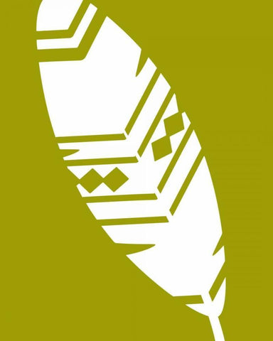 Feather I Black Ornate Wood Framed Art Print with Double Matting by Robinson, Tamara