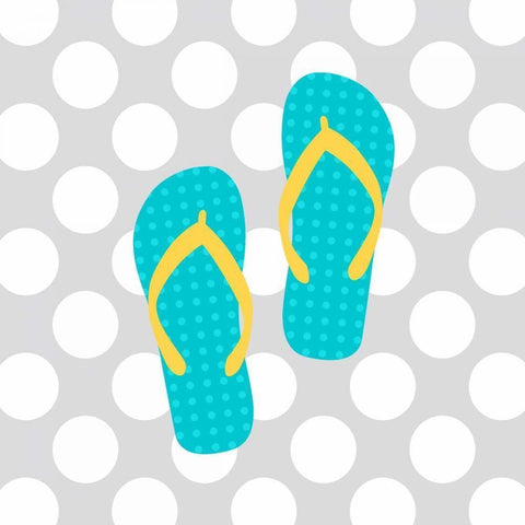 Beach Bathroom II White Modern Wood Framed Art Print by Robinson, Tamara