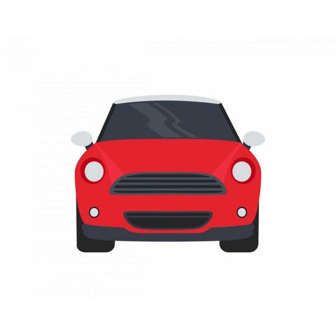 Car II Black Modern Wood Framed Art Print by Robinson, Tamara