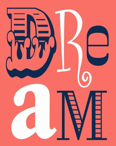 Dream Black Ornate Wood Framed Art Print with Double Matting by Robinson, Tamara