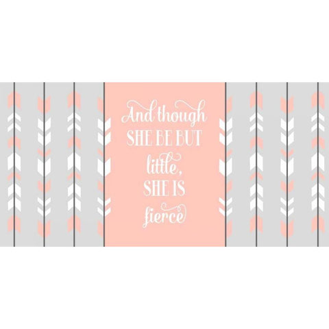 Fierce Tribal Arrow II Black Modern Wood Framed Art Print by Robinson, Tamara