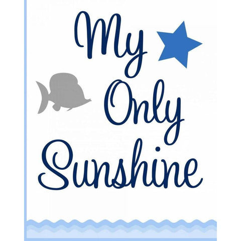 Nautical Sunshine II Gold Ornate Wood Framed Art Print with Double Matting by Robinson, Tamara