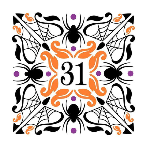 31st White Modern Wood Framed Art Print with Double Matting by Robinson, Tamara