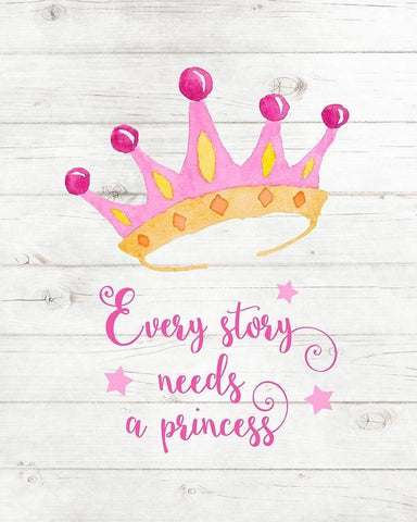 Every Story White Modern Wood Framed Art Print with Double Matting by Robinson, Tamara