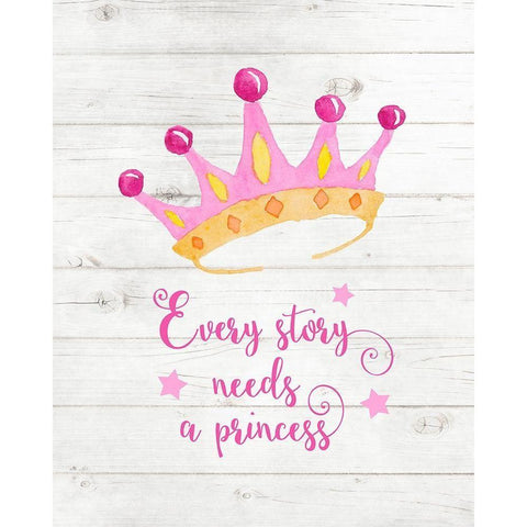 Every Story Black Modern Wood Framed Art Print by Robinson, Tamara