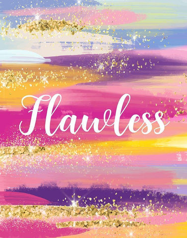 Flawless White Modern Wood Framed Art Print with Double Matting by Robinson, Tamara