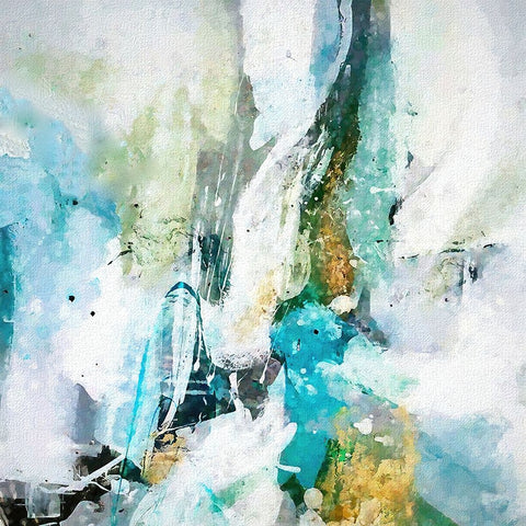 Endless Song Black Ornate Wood Framed Art Print with Double Matting by Dundon, Denise