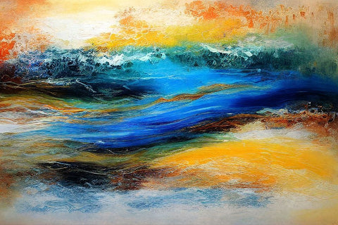 Desert and Plain Black Modern Wood Framed Art Print by Dundon, Denise