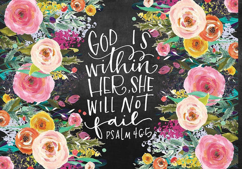 God Is White Modern Wood Framed Art Print with Double Matting by Wieners, Valerie