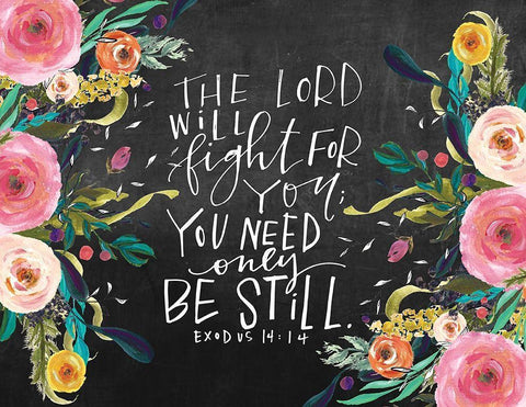 The Lord Black Ornate Wood Framed Art Print with Double Matting by Wieners, Valerie