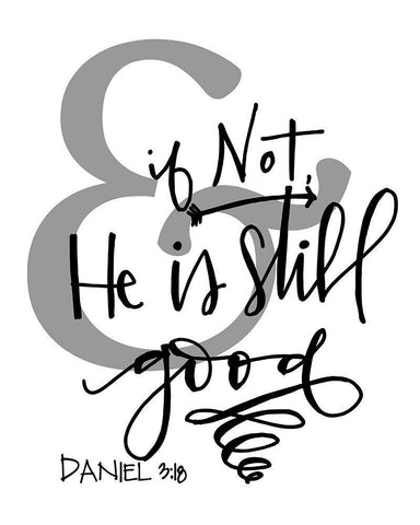 And If Not Black Ornate Wood Framed Art Print with Double Matting by Wieners, Valerie