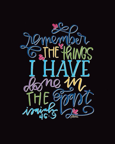 Remember the Things White Modern Wood Framed Art Print with Double Matting by Wieners, Valerie