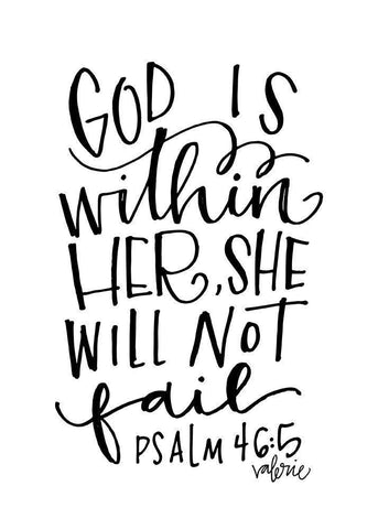 She Black Ornate Wood Framed Art Print with Double Matting by Wieners, Valerie