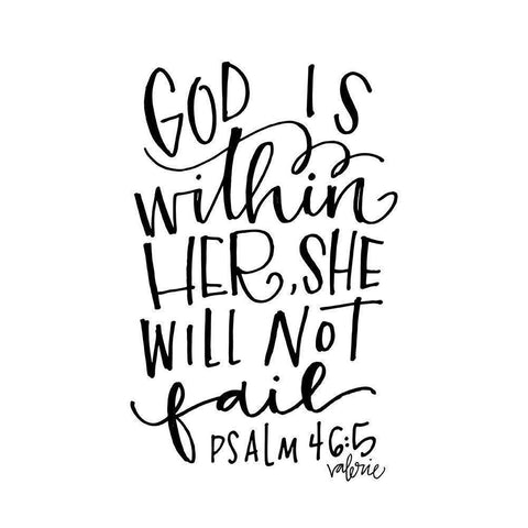 She White Modern Wood Framed Art Print by Wieners, Valerie