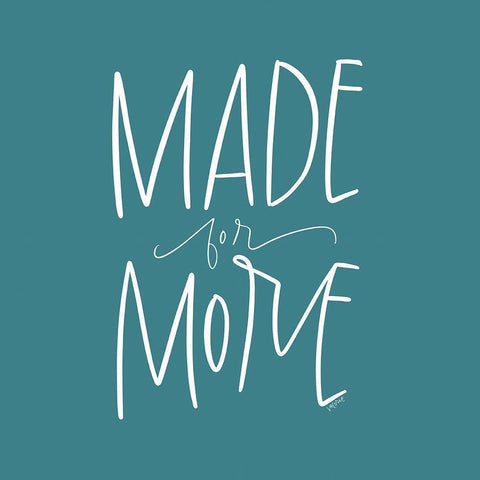 Made for More Black Modern Wood Framed Art Print with Double Matting by Wieners, Valerie