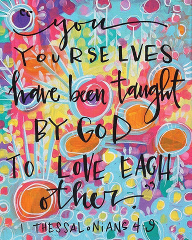 Have Been Taught Black Ornate Wood Framed Art Print with Double Matting by Wieners, Valerie