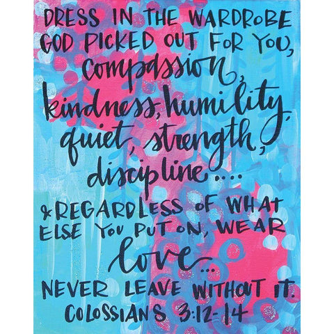 Dress in the Wardrobe Black Modern Wood Framed Art Print by Wieners, Valerie