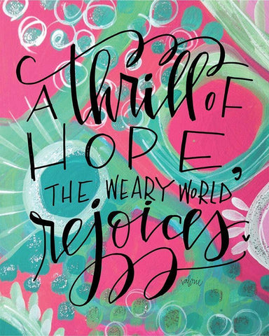 Thrill-eisley  White Modern Wood Framed Art Print with Double Matting by Wieners, Valerie