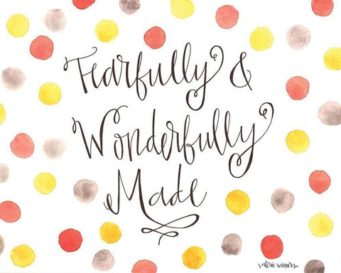 Fearfully White Modern Wood Framed Art Print with Double Matting by Wieners, Valerie